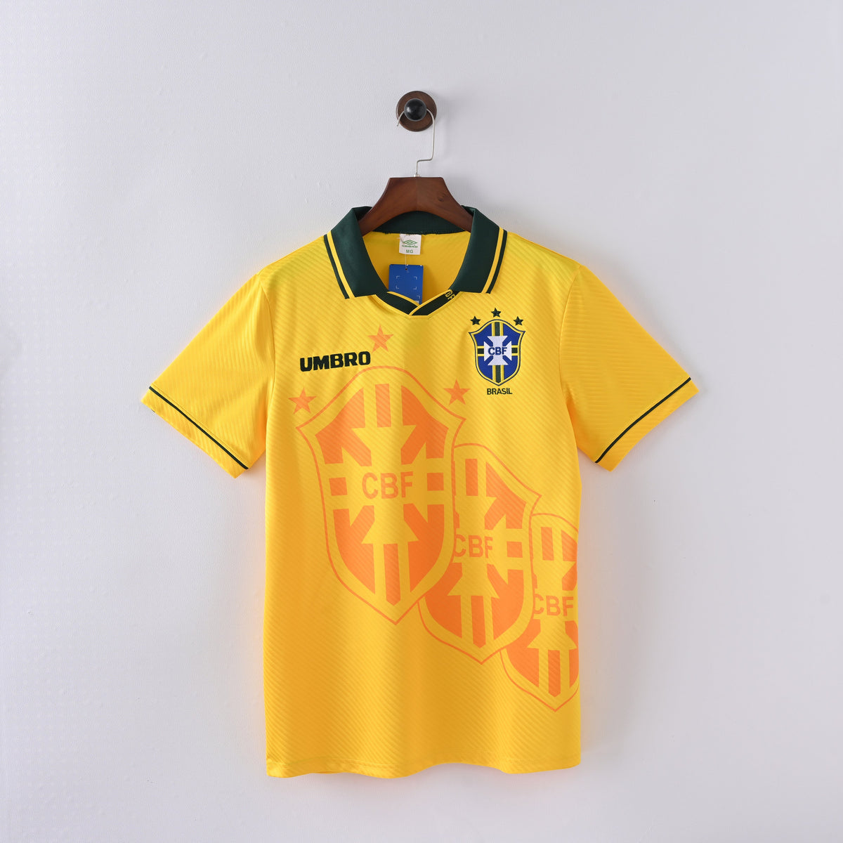 Retro Brazil Jersey 1994 Home Football Kit Soccer product image 1