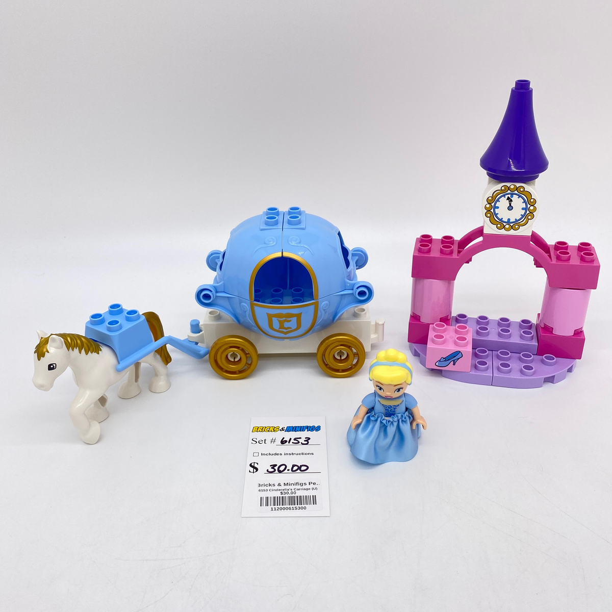 6153 Cinderella's Carriage (U) product image 1, provided for visual reference and product detail review