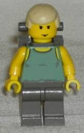 Luke Skywalker (Dagobah, Sand Green Tank Top, Backpack) product image 1, provided for visual reference and product detail