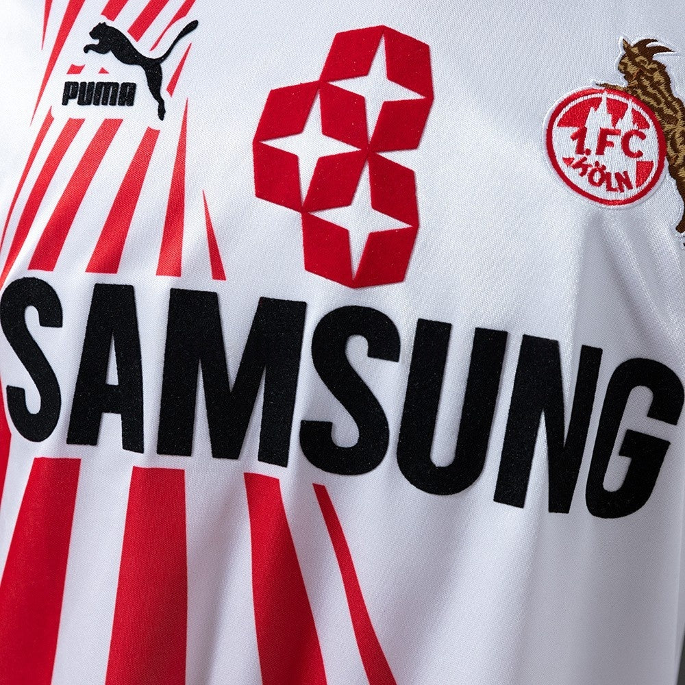 1. FC Köln Jersey 1990-91 Home Retro Football Kit product image 6