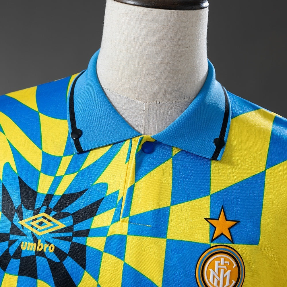 Inter Milan Third Jersey 1992-94 Retro Football Kit Soccer product image 7