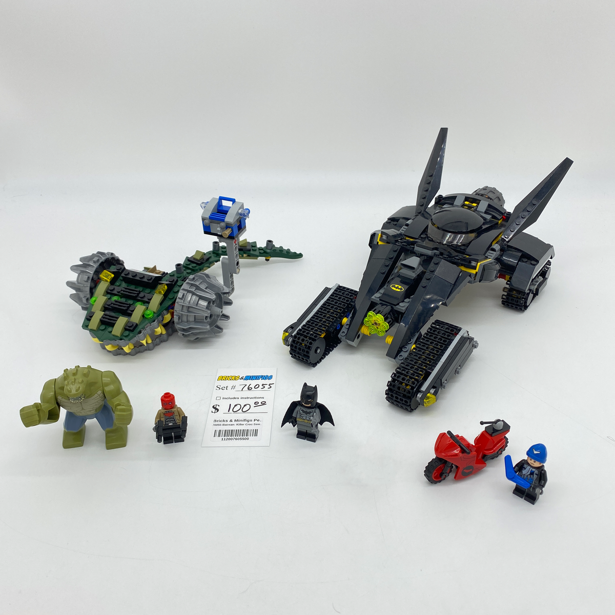 76055 Batman: Killer Croc Sewer Smash (U1) product image 1, provided for visual reference and product detail review
