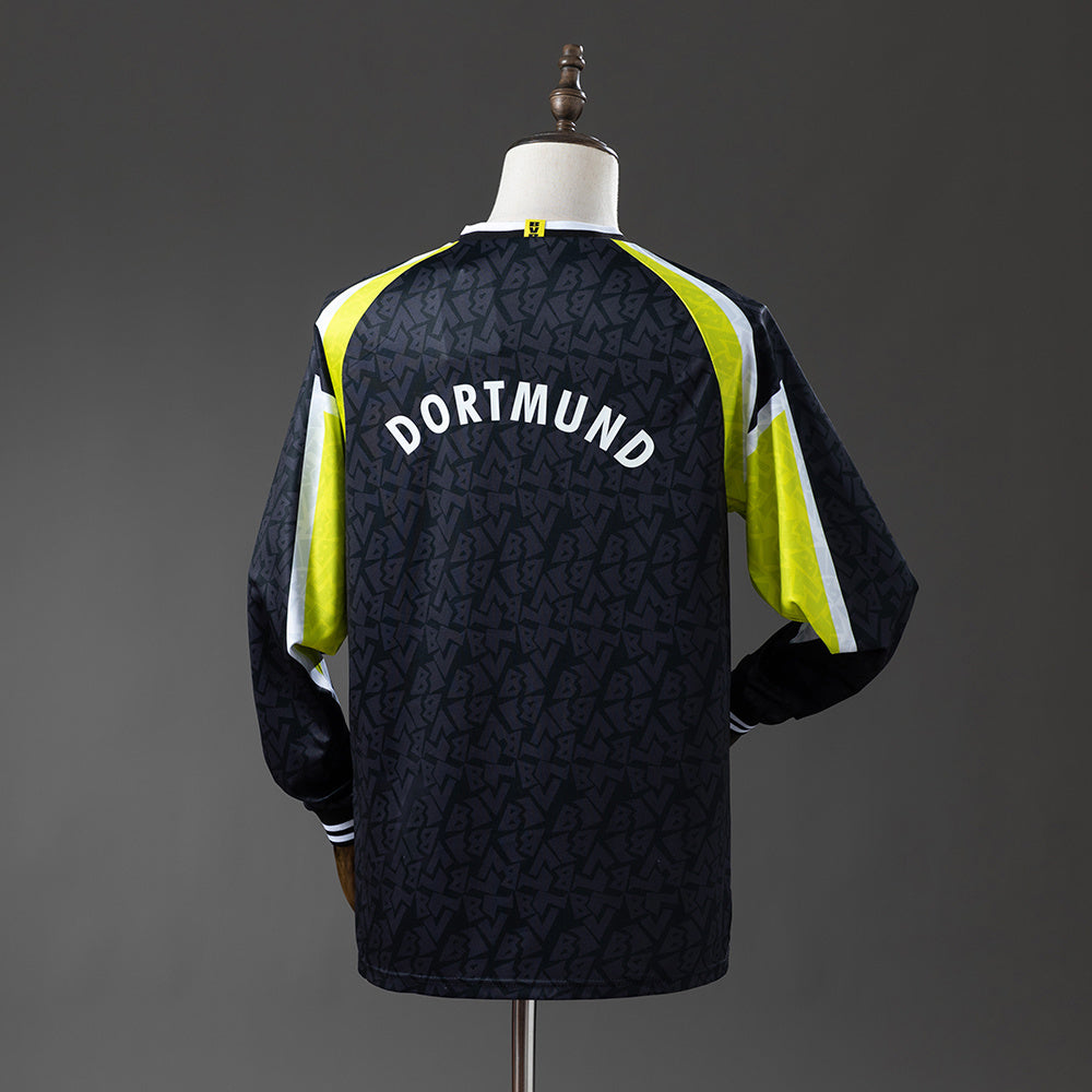 Dortmund Jersey 1995-96 Away Retro Football Kit Long Sleeves product image 2