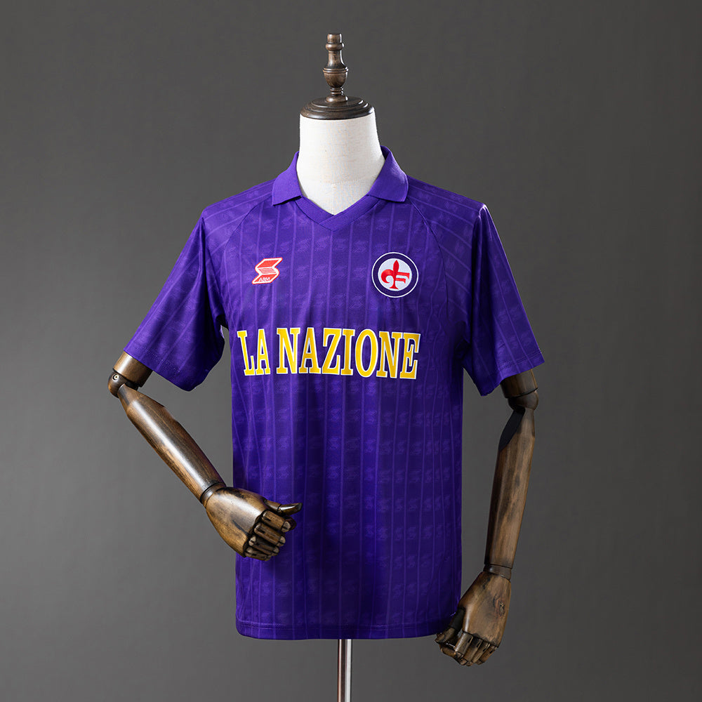 Fiorentina Jersey 1989-90 Home Retro Football Kit product image 1