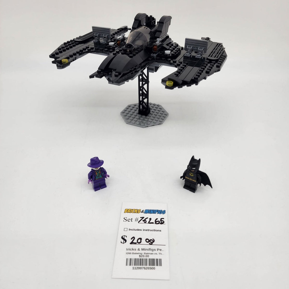 76265 Batwing: Batman vs. The Joker (U) product image 1, provided for visual reference and product detail review