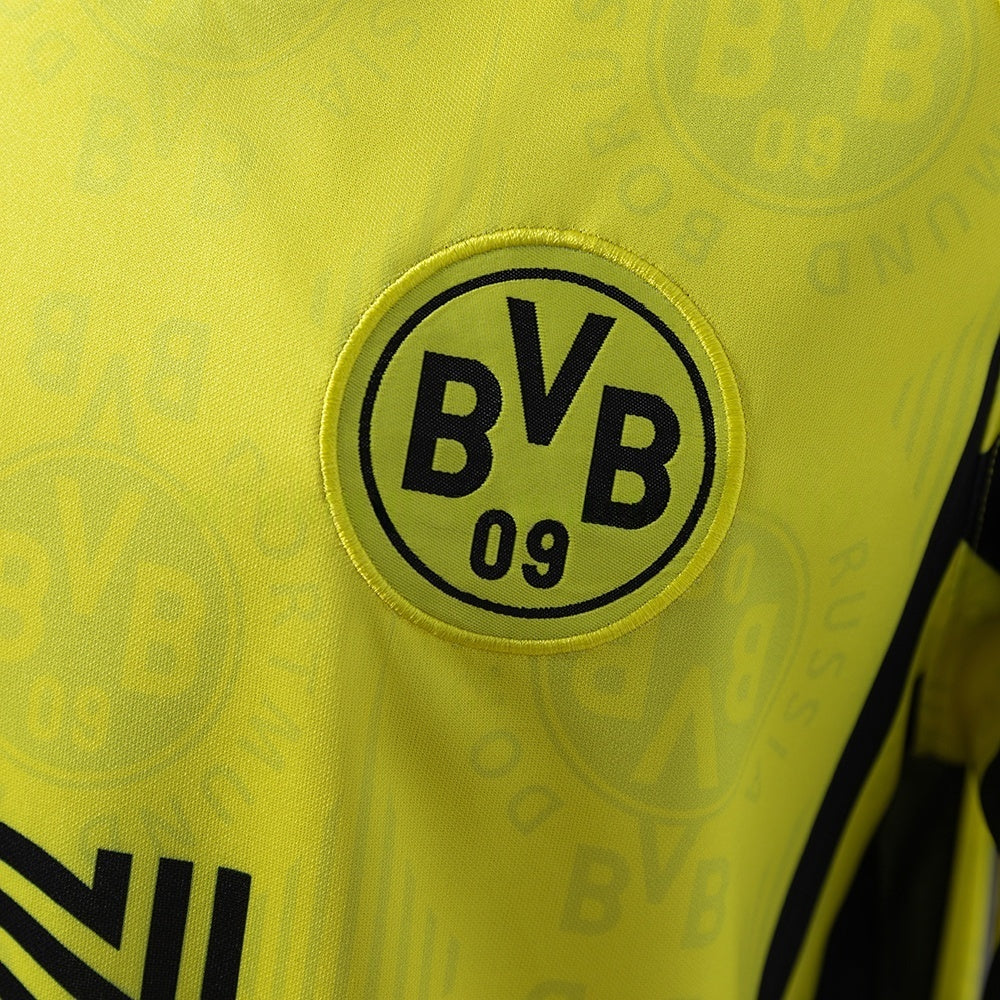 Dortmund Home Jersey 1996-97 Retro Football Kit Long Sleeves product image 4