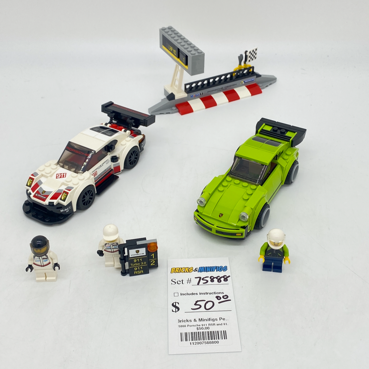 75888 Porsche 911 RSR and 911 Turbo 3.0 (U) product image 1, provided for visual reference and product detail review