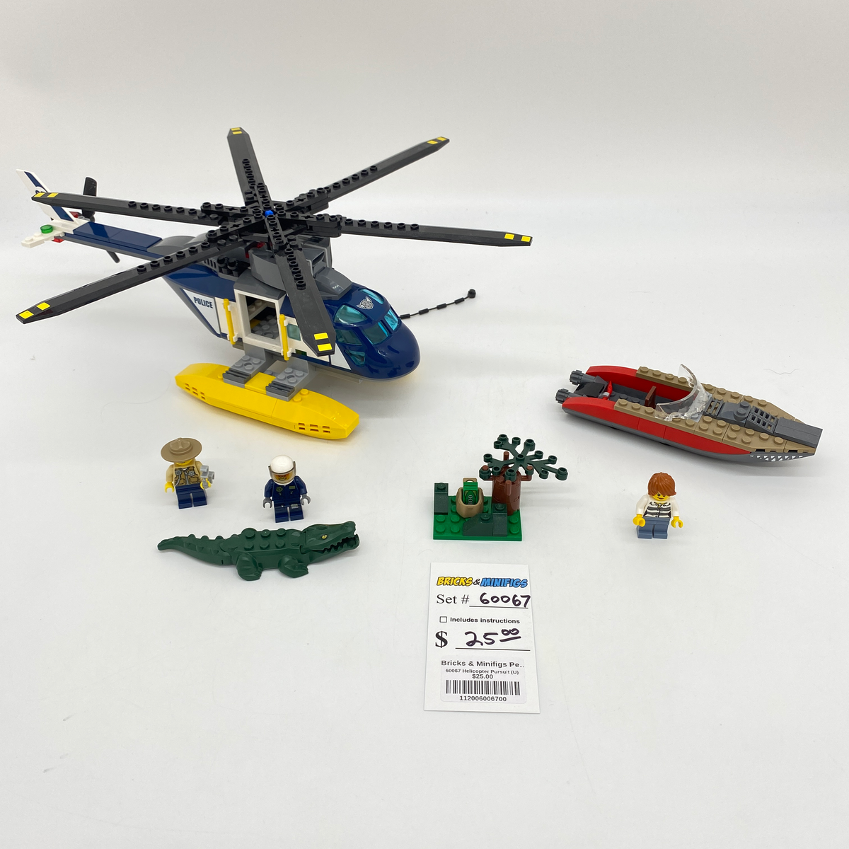 60067 Helicopter Pursuit (U) product image 1, provided for visual reference and product detail review