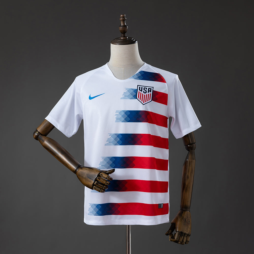 USA Home Jersey 2018 Retro Football Kit Soccer Shirt product image 1