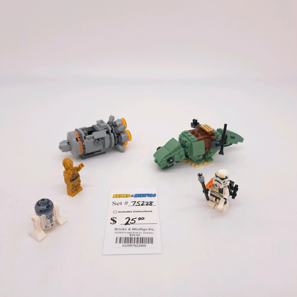 75228 Escape Pod vs. Dewback Microfighters (U) product image 1, provided for visual reference and product detail review