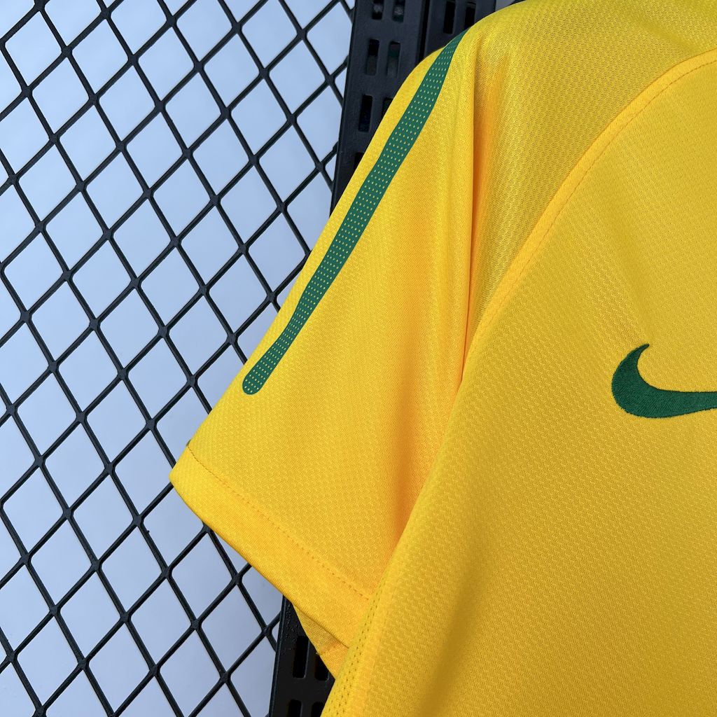 Retro Brazil Jersey 2010 Home Football Kit Soccer product image 3