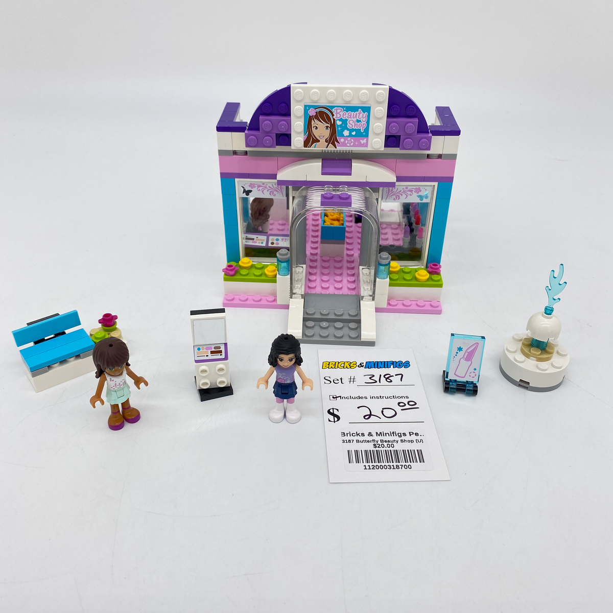 3187 Butterfly Beauty Shop (U) product image 1, provided for visual reference and product detail review