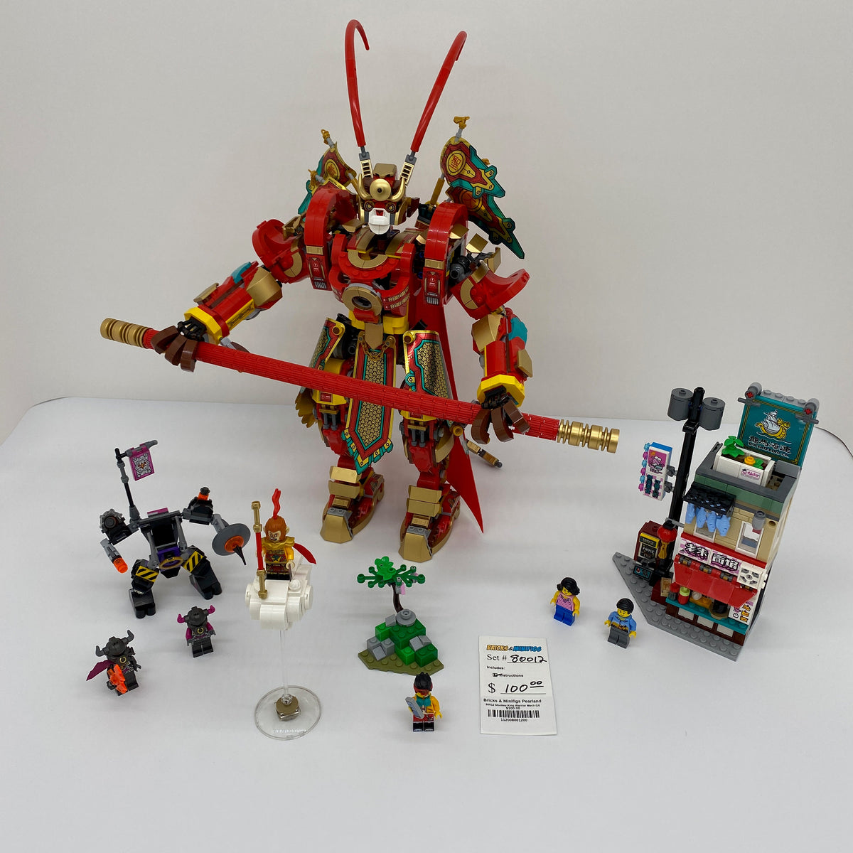 80012 Monkey King Warrior Mech (U) product image 1, provided for visual reference and product detail review