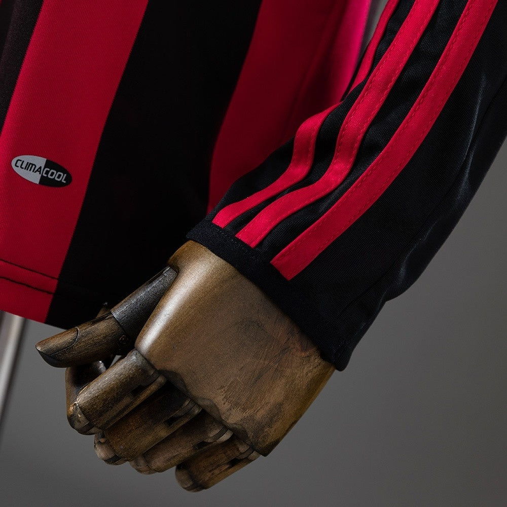 AC Milan Jersey 2008-09 Home Retro Football Kit Long Sleeves product image 3