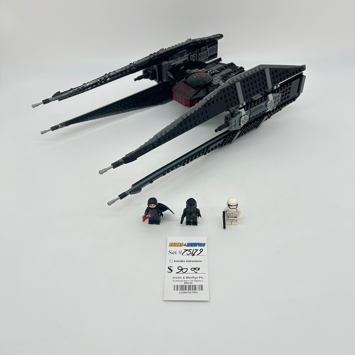 75179 Kylo Ren's TIE Fighter (U1) product image 1, provided for visual reference and product detail review