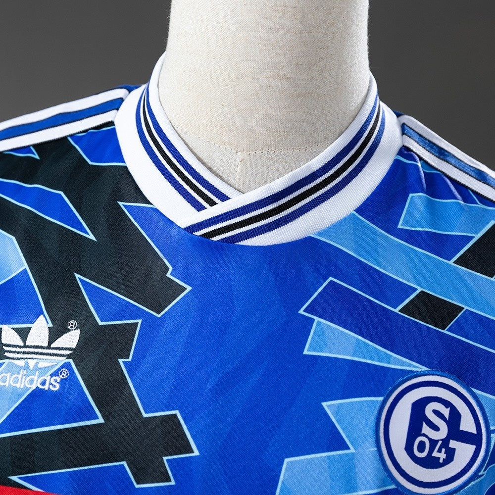 Schalke 04 Jersey 1993-94 Home Retro Football Kit product image 7