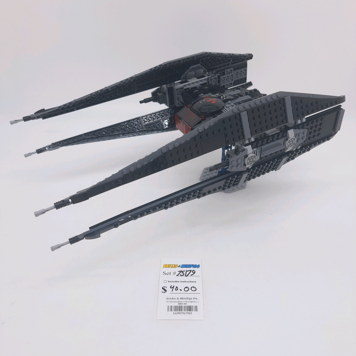 75179 Kylo Ren's TIE Fighter (U2) product image 1, provided for visual reference and product detail review