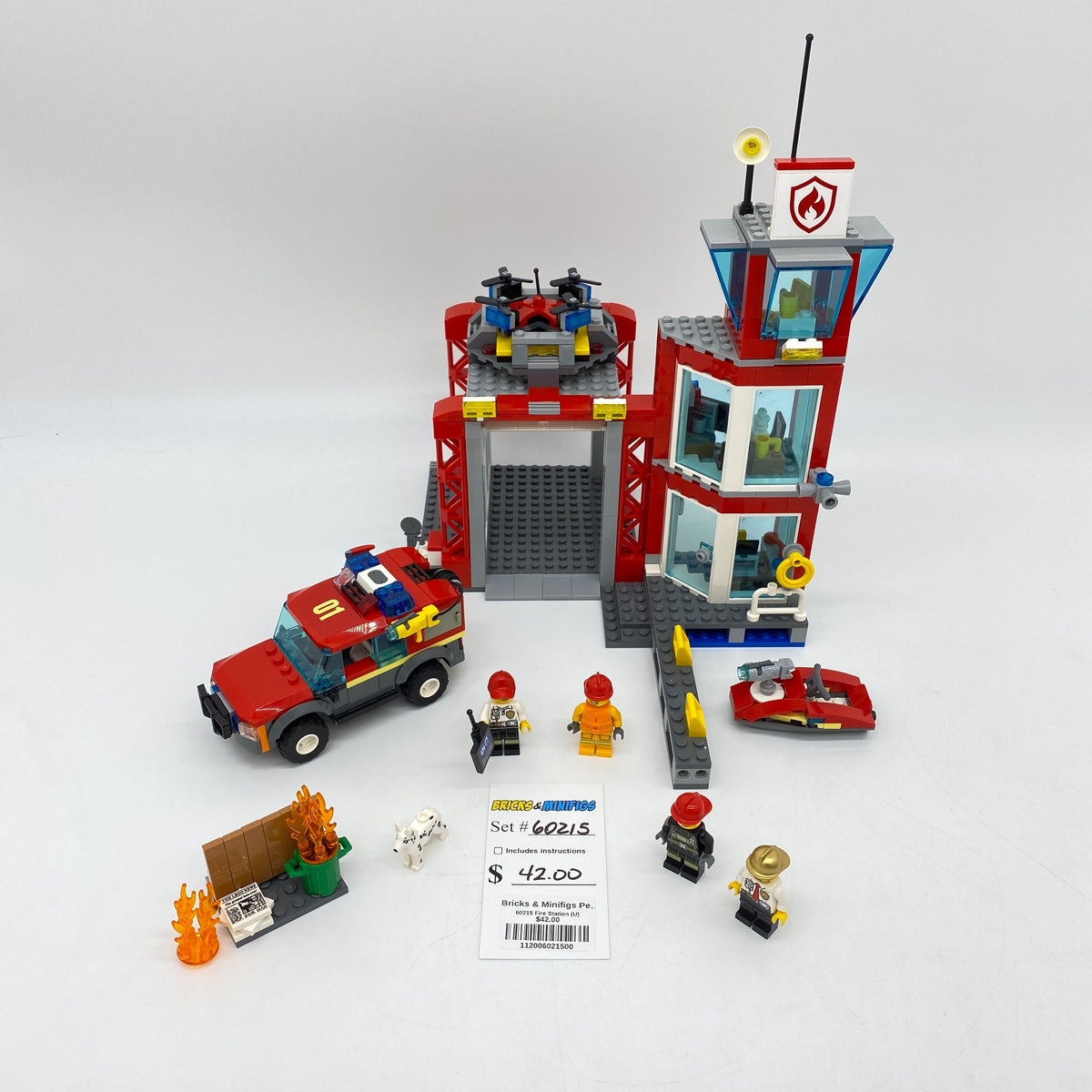 60215 Fire Station (U) product image 1, provided for visual reference and product detail review