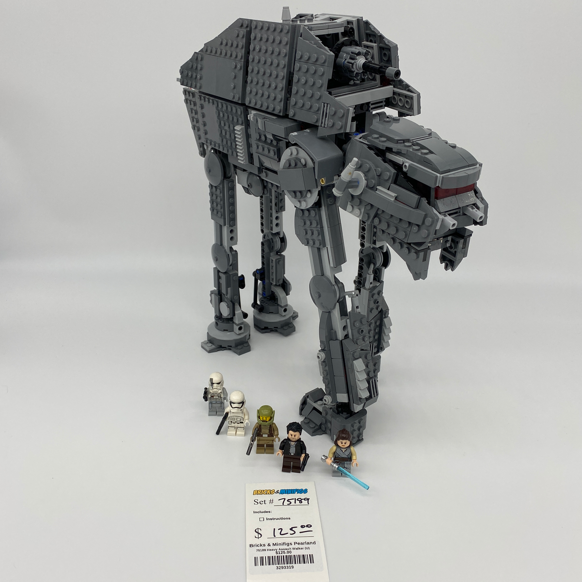 75189 First Order Heavy Assault Walker (U) product image 1, provided for visual reference and product detail review