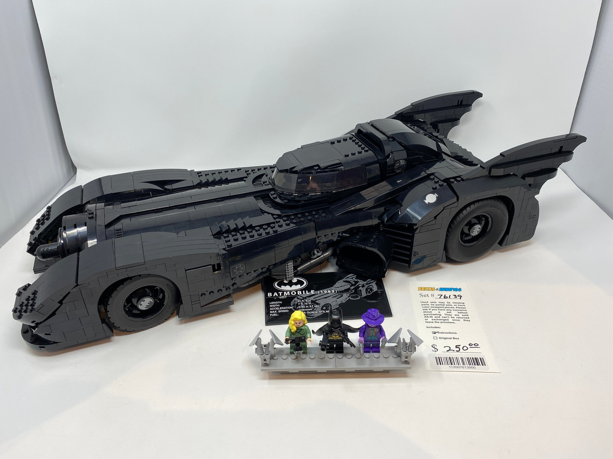76139 1989 Batmobile (U) product image 1, provided for visual reference and product detail review