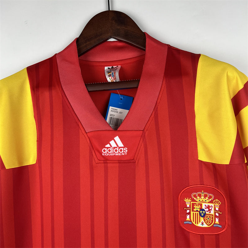 Spain Jersey Home kit 1992 1994 Retro Football Team Soccer product image 2