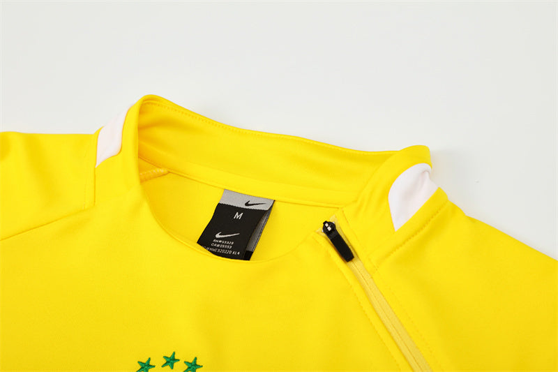 Retro Brazil Training Tracksuits 2002 Football Kit Soccer product image 13