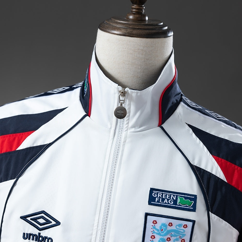 England Windbreaker 1998 Retro Football Soccer Jacket product image 8