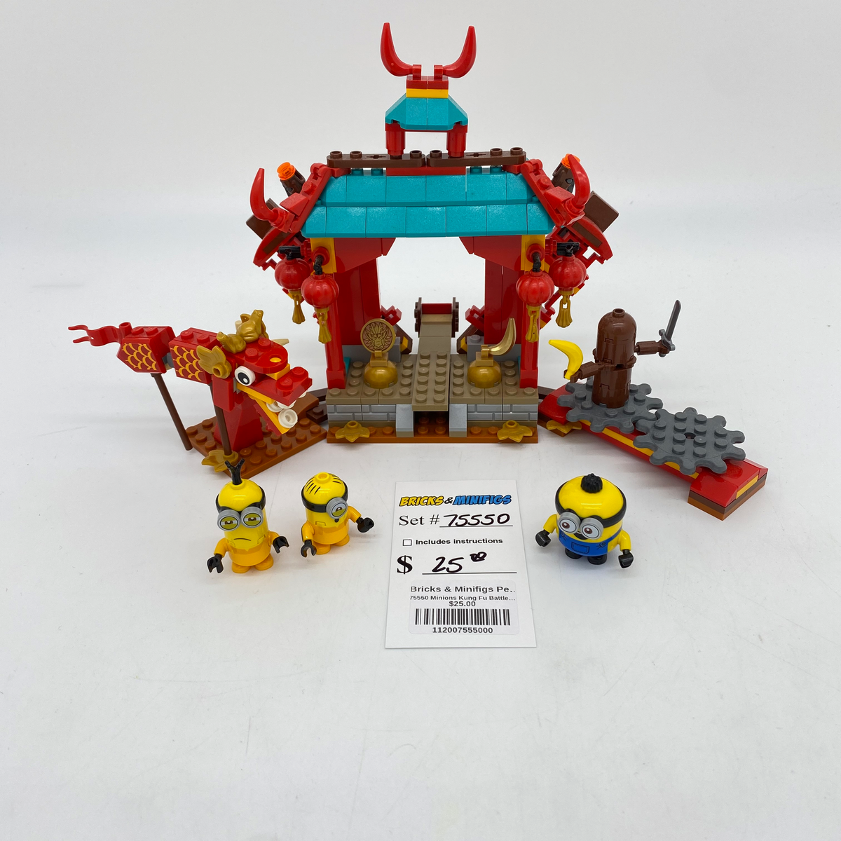 75550 Minions Kung Fu Battle (U) product image 1, provided for visual reference and product detail review