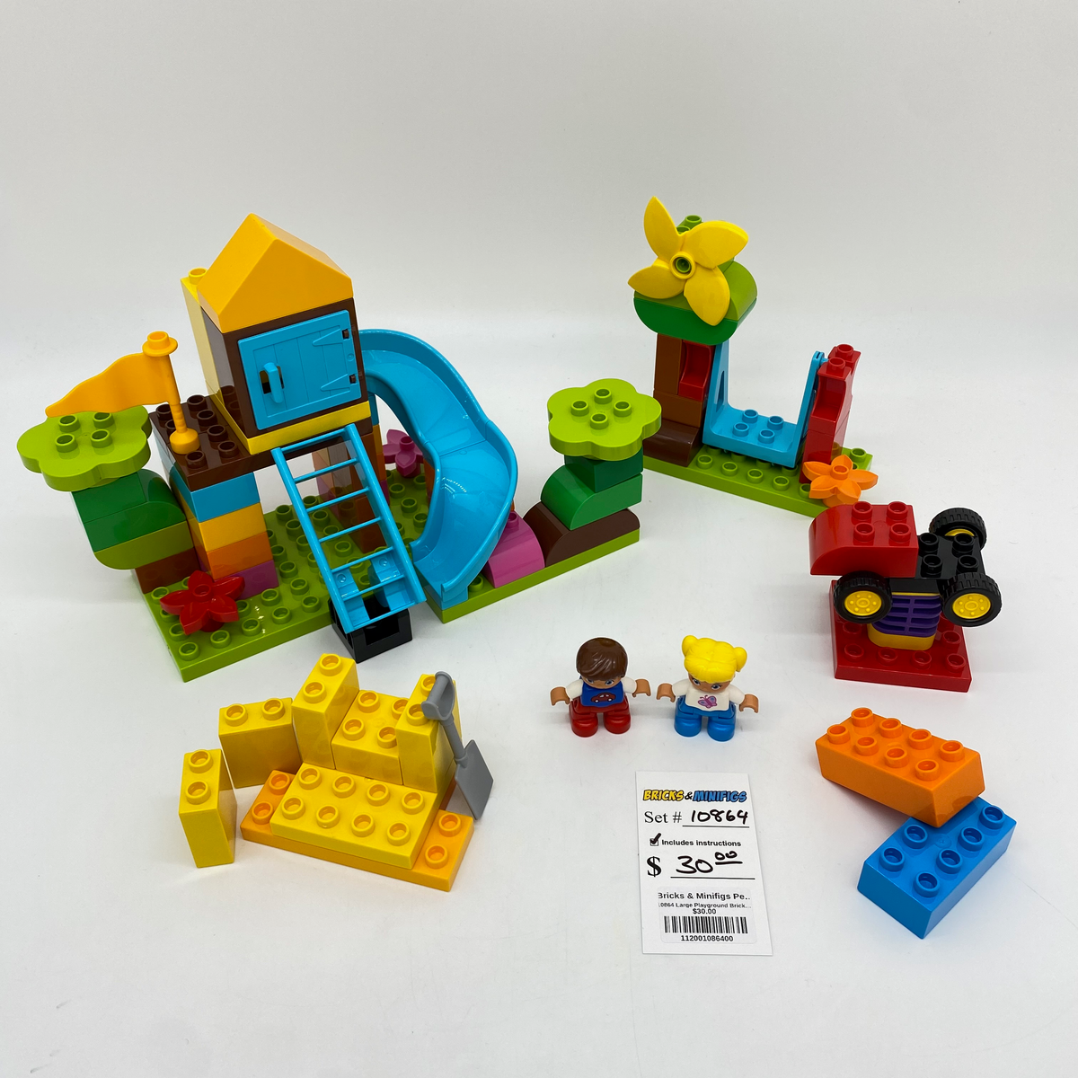 10864 Large Playground Brick Box (U) product image 1, provided for visual reference and product detail review