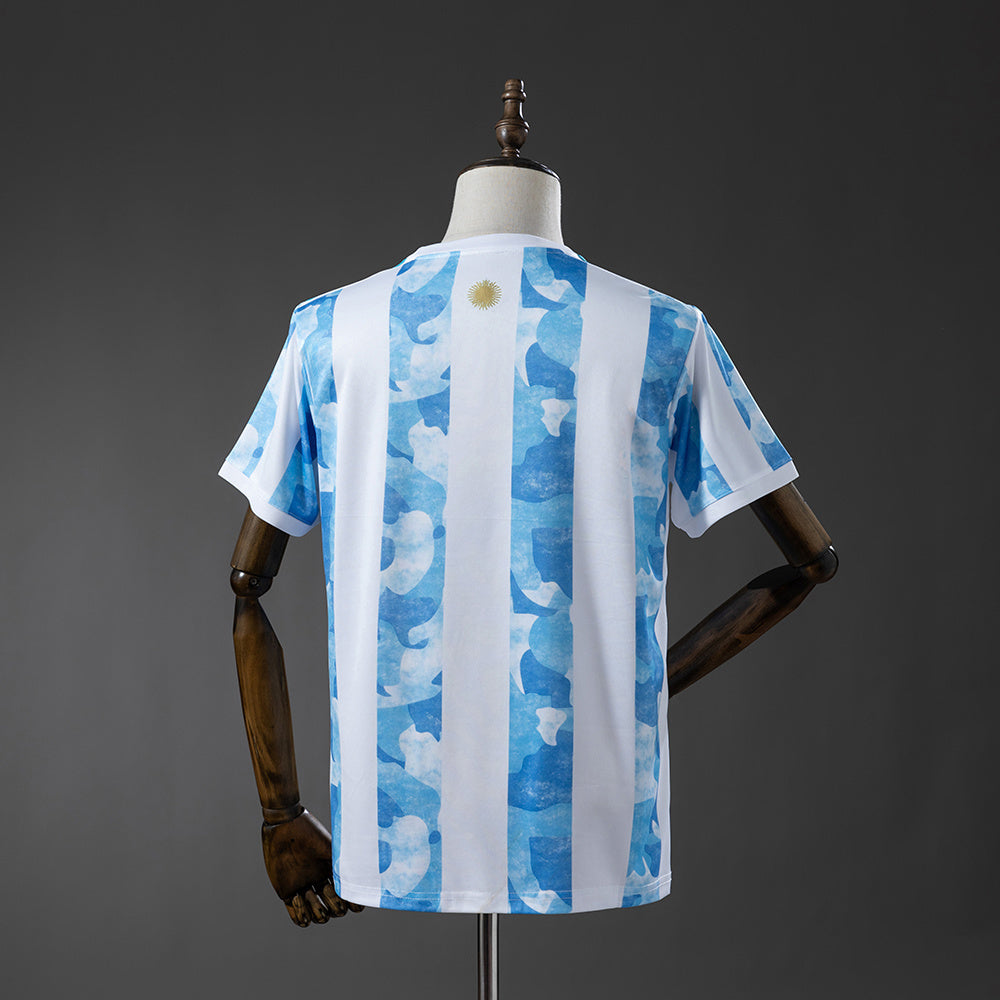 Argentina Home Jersey 2021 Retro Football Kit Soccer Shirt product image 2