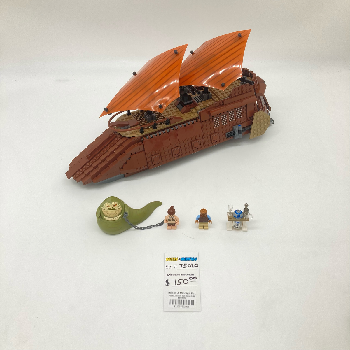 75020 Jabba's Sail Barge (U1) product image 1, provided for visual reference and product detail review