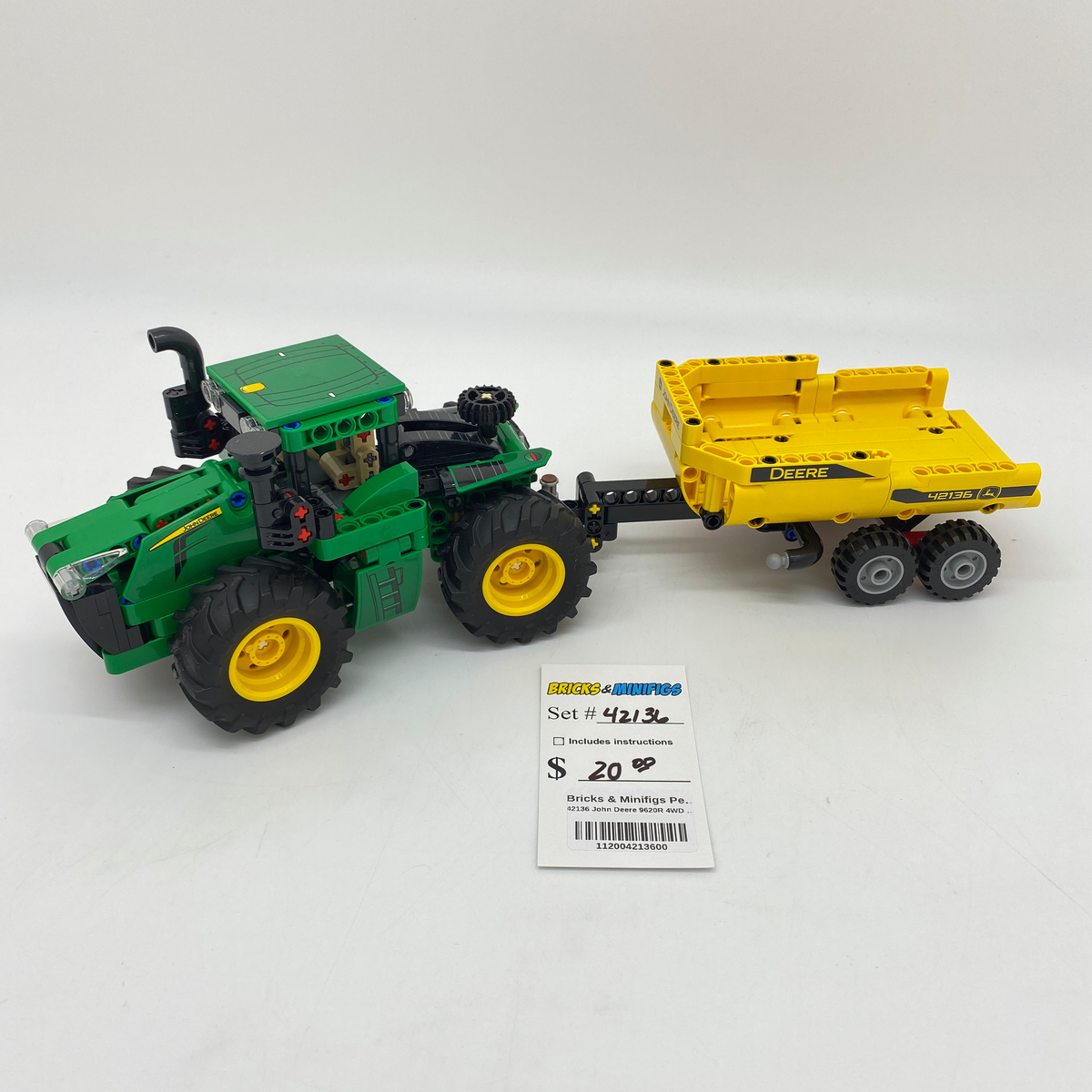 42136 John Deere 9620R 4WD Tractor (U) product image 1, provided for visual reference and product detail review