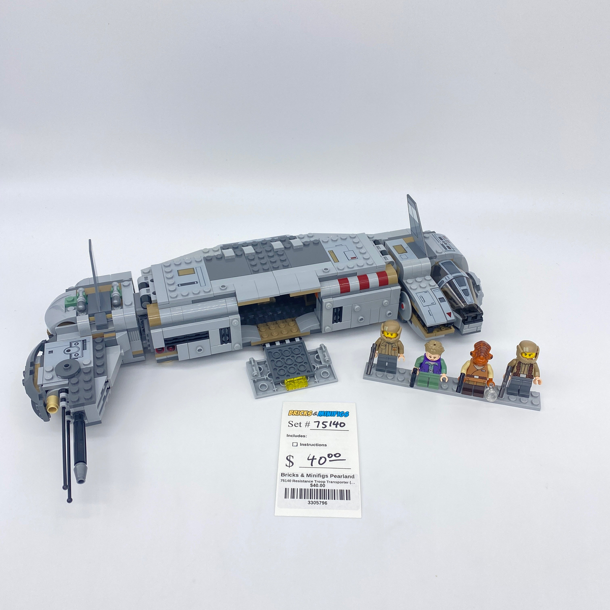 75140 Resistance Troop Transporter (U) product image 1, provided for visual reference and product detail review