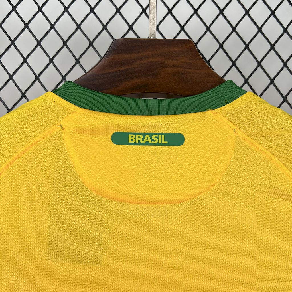 Retro Brazil Jersey 2010 Home Football Kit Soccer product image 8