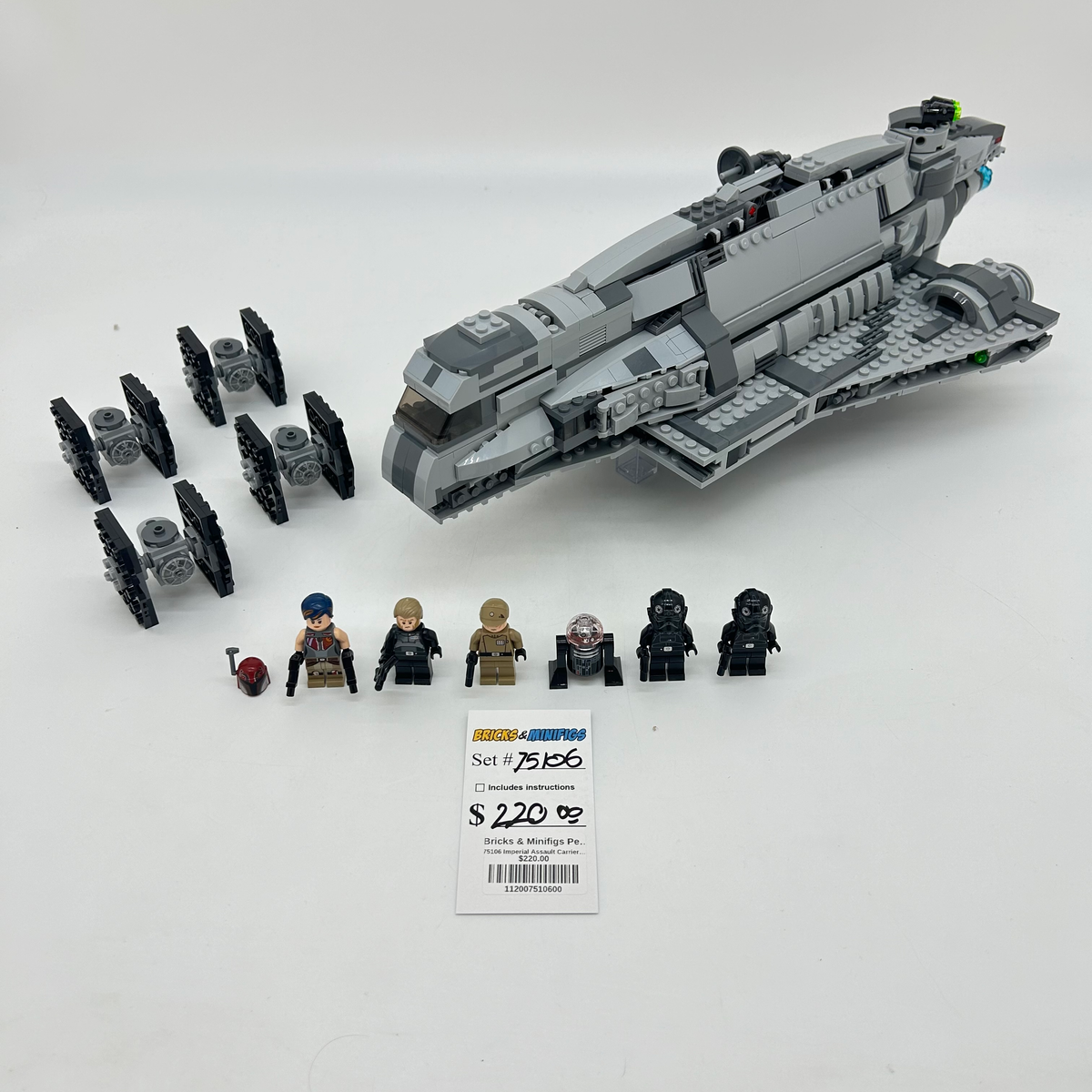 75106 Imperial Assault Carrier (U) product image 1, provided for visual reference and product detail review