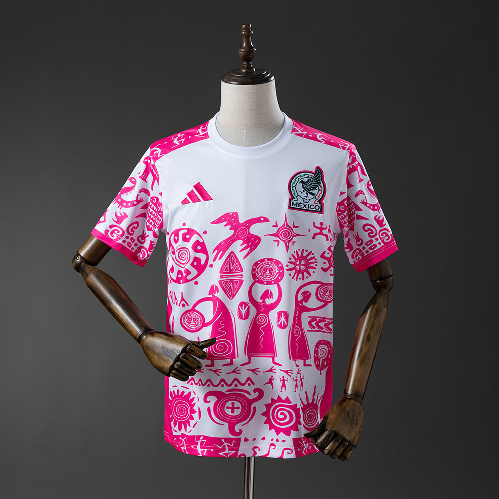 Mexico Jersey 2026 Pink White Football Kit product image 1