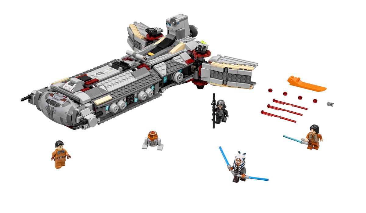 75158 Rebel Combat Frigate product image 2, provided for visual reference and product detail review