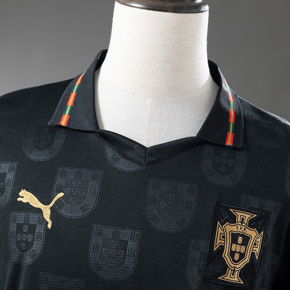 Portugal Black Jersey 25/26 Special Football Kit Long product image 2