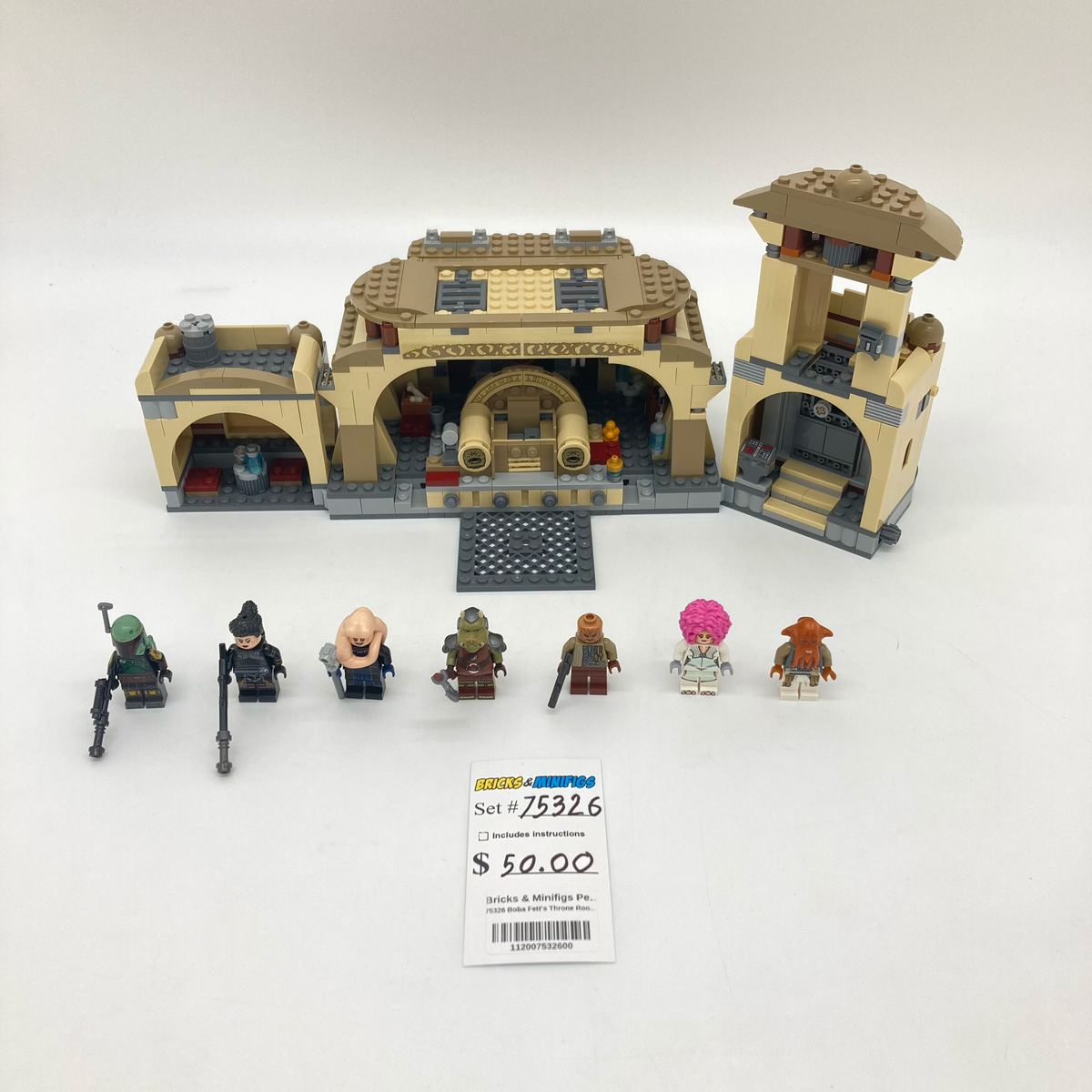 75326 Boba Fett's Throne Room (U) product image 1, provided for visual reference and product detail review