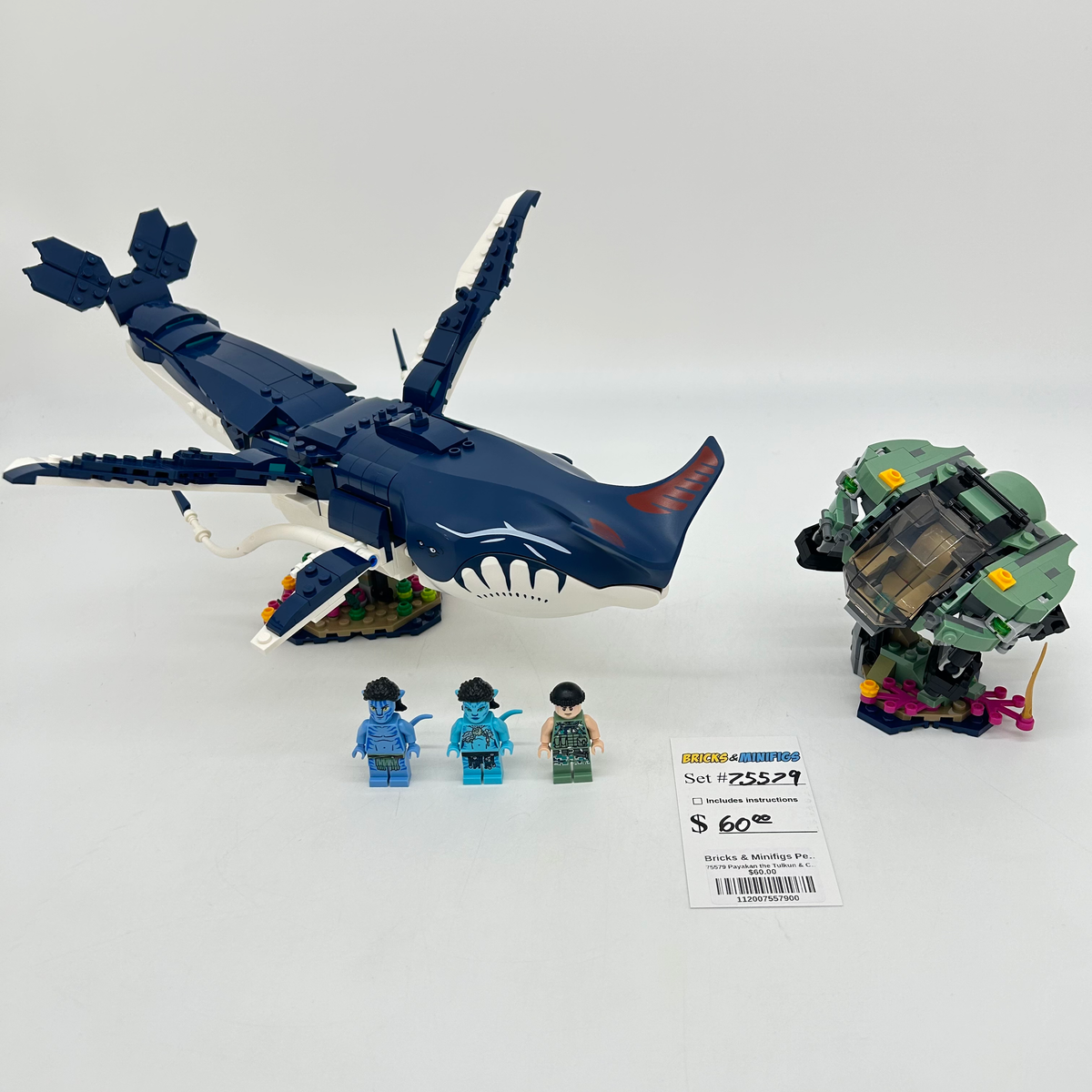 75579 Payakan the Tulkun & Crabsuit (U) product image 1, provided for visual reference and product detail review