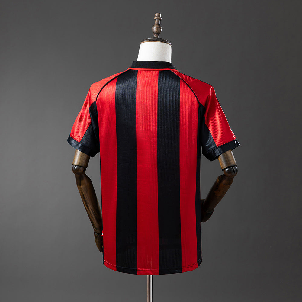 AC Milan Jersey 1998-99 Home Retro Football Kit product image 2