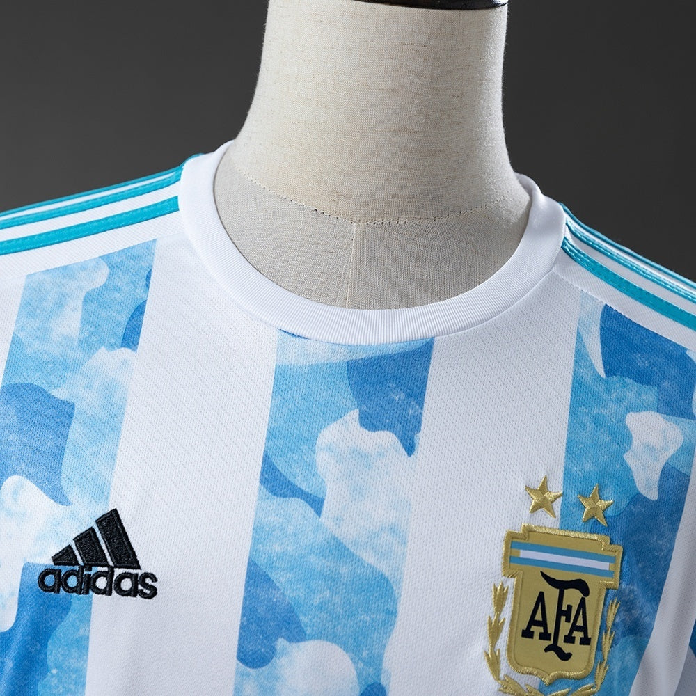 Argentina Home Jersey 2021 Retro Football Kit Soccer Shirt product image 5
