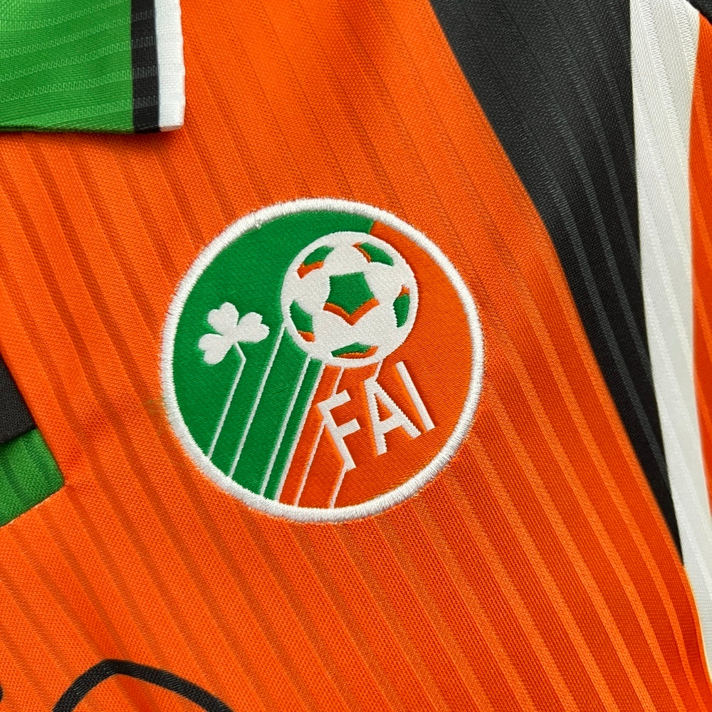 Retro Ireland Jersey 1997 Orange Football Kit Soccer product image 6