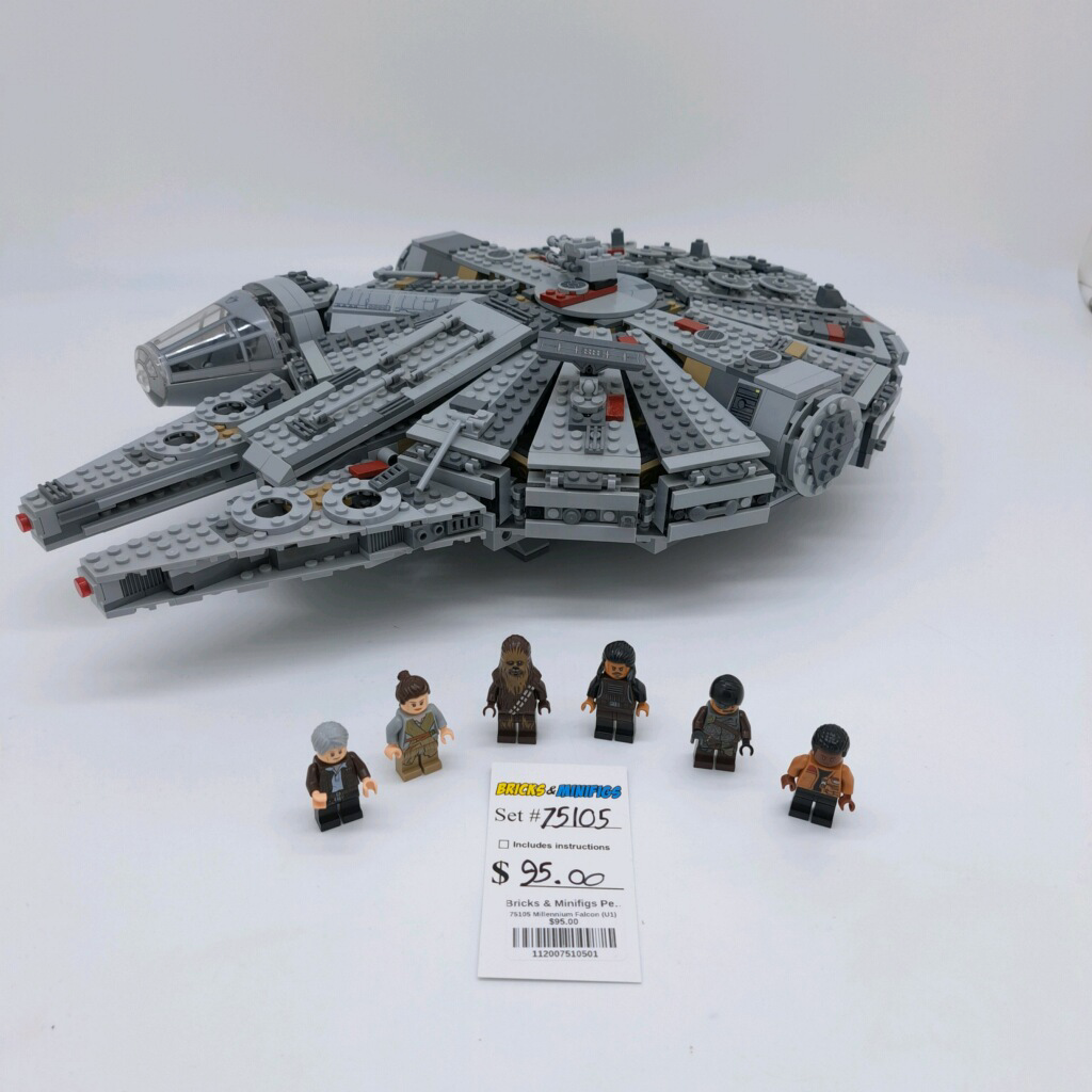 75105 Millennium Falcon (U1) product image 1, provided for visual reference and product detail review