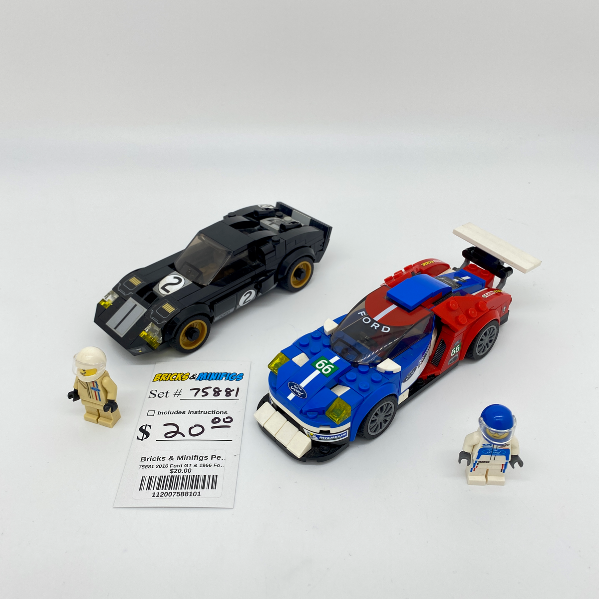 75881 2016 Ford GT & 1966 Ford GT40 (U1) product image 1, provided for visual reference and product detail review