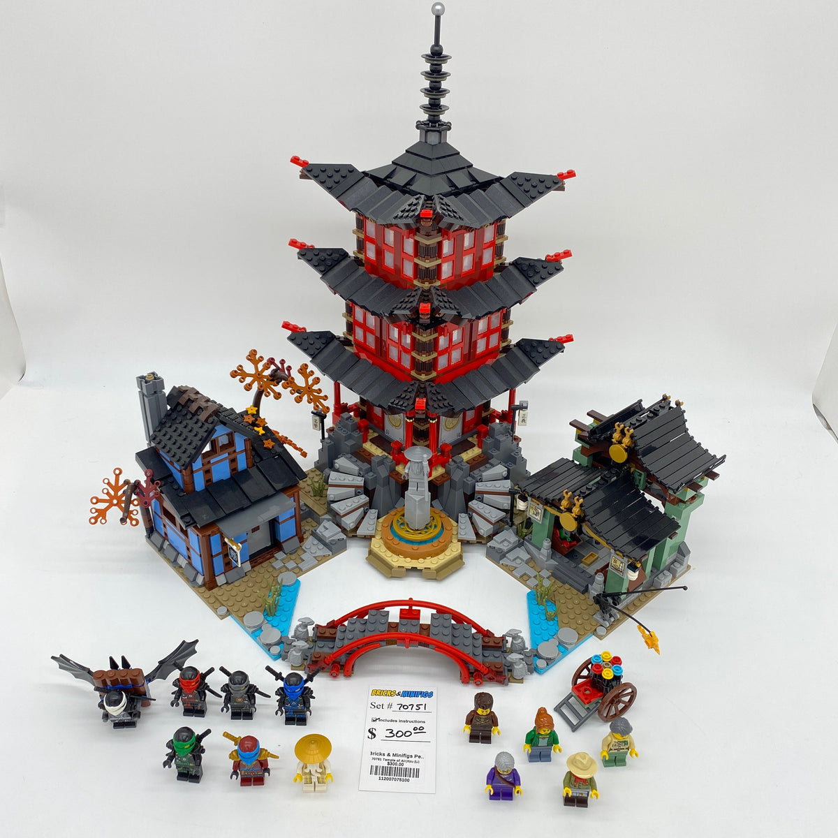 70751 Temple of Airjitzu (U1) product image 1, provided for visual reference and product detail review