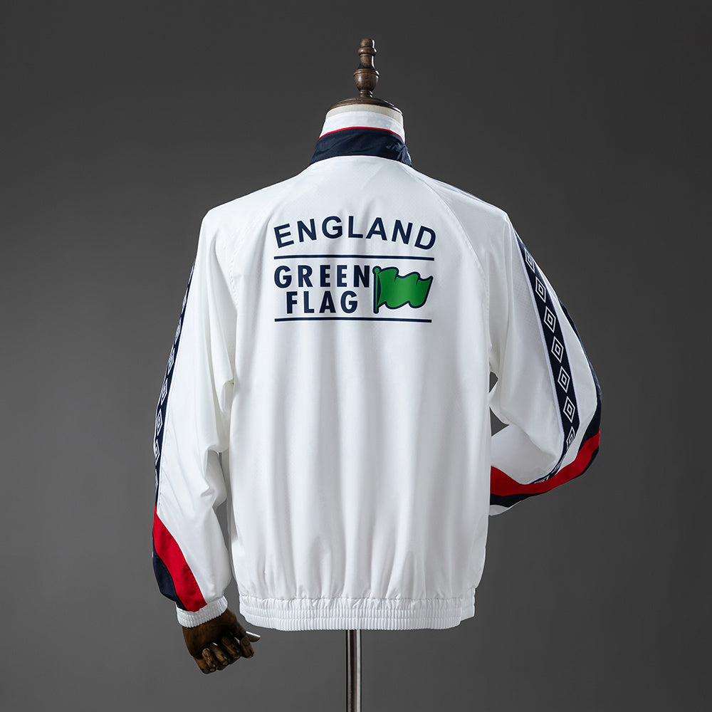 England Windbreaker 1998 Retro Football Soccer Jacket product image 2