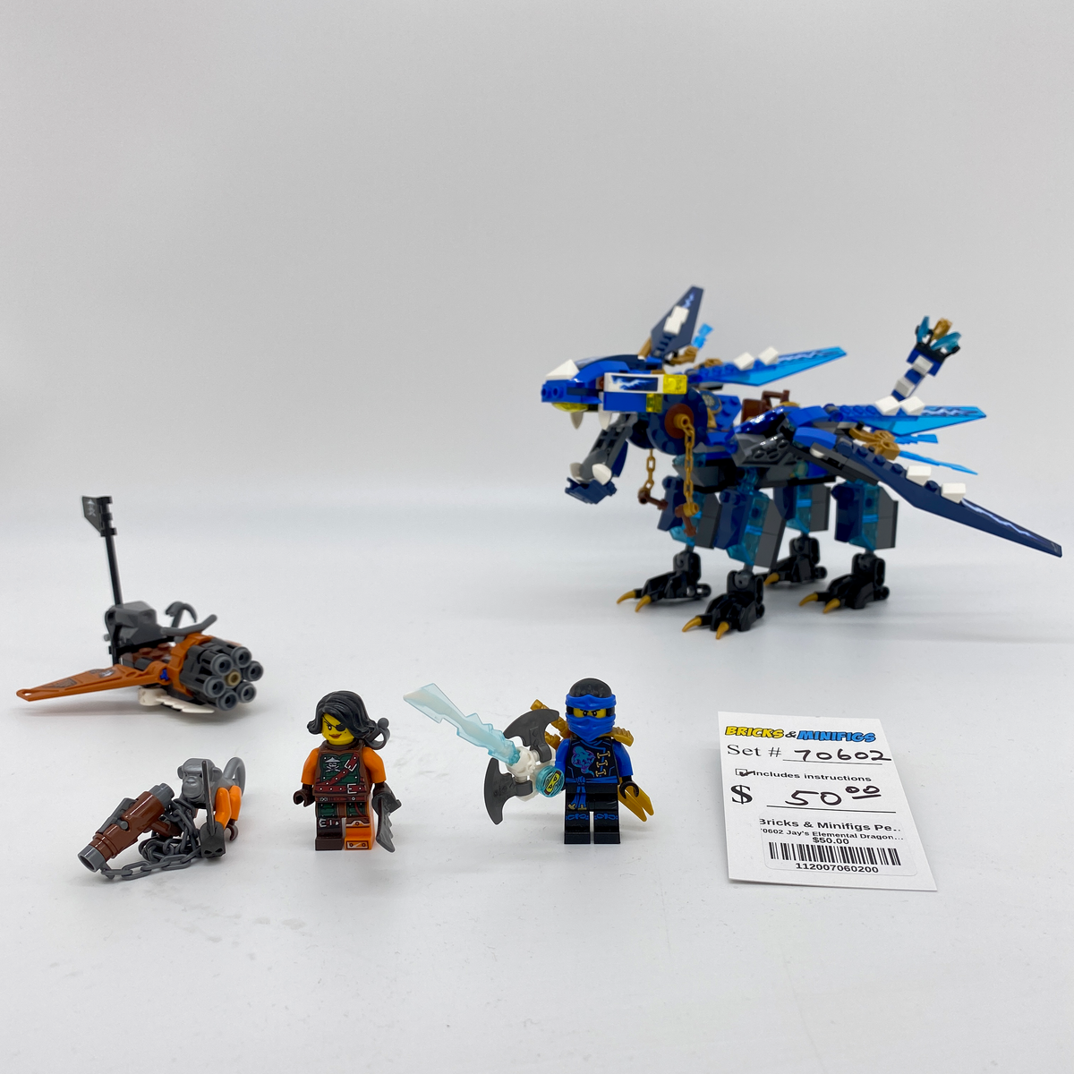 70602 Jay's Elemental Dragon (U) product image 1, provided for visual reference and product detail review
