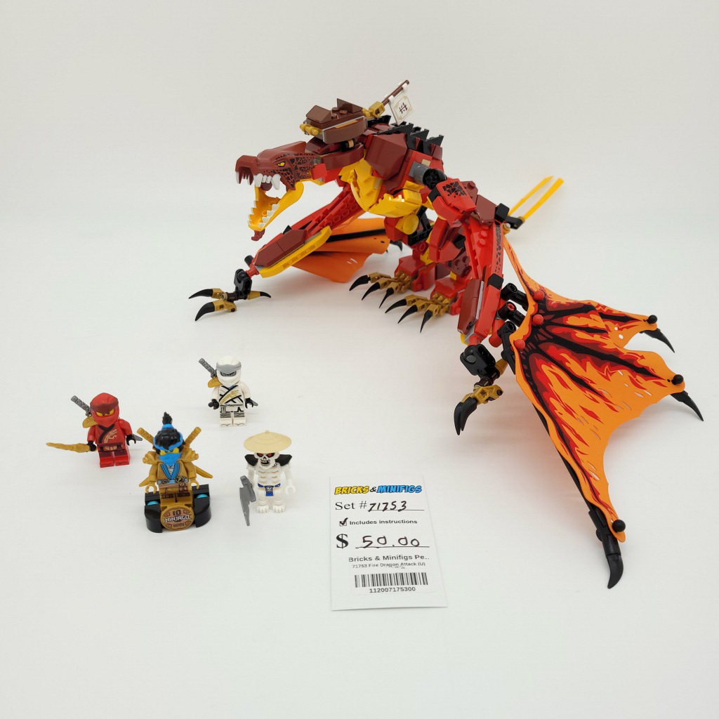 71753 Fire Dragon Attack (U) product image 1, provided for visual reference and product detail review
