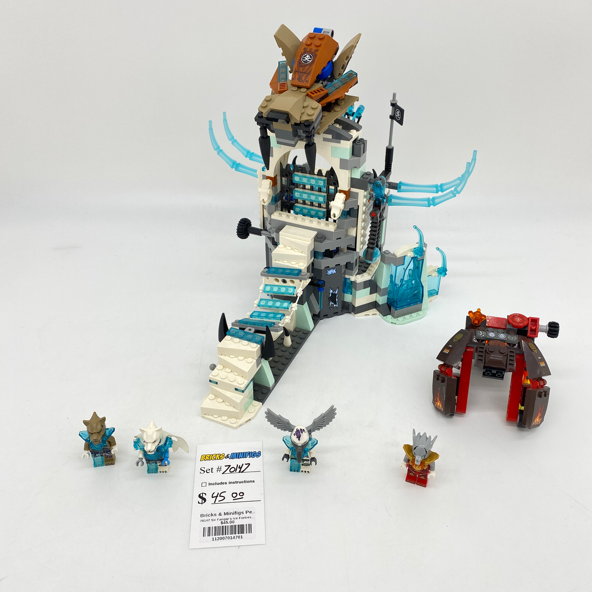70147 Sir Fangar's Ice Fortress (U1) product image 1, provided for visual reference and product detail review